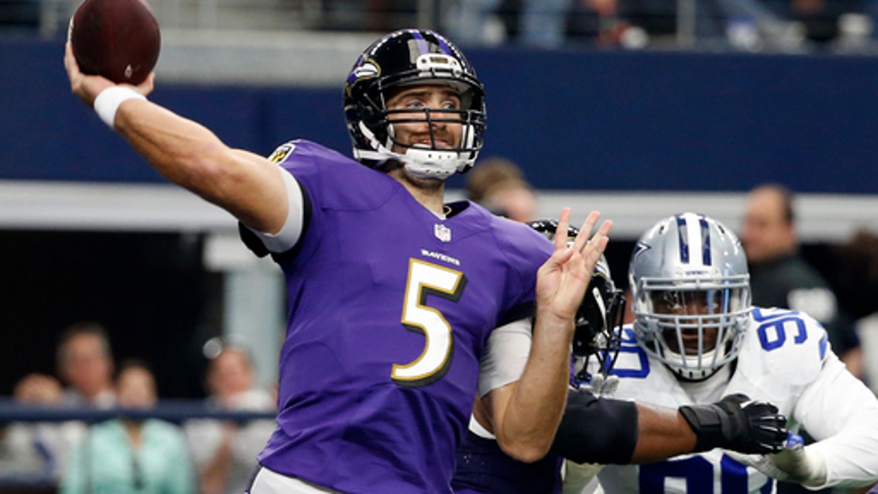 Eyes ahead for Flacco, Ravens after loss to NFL-best Cowboys